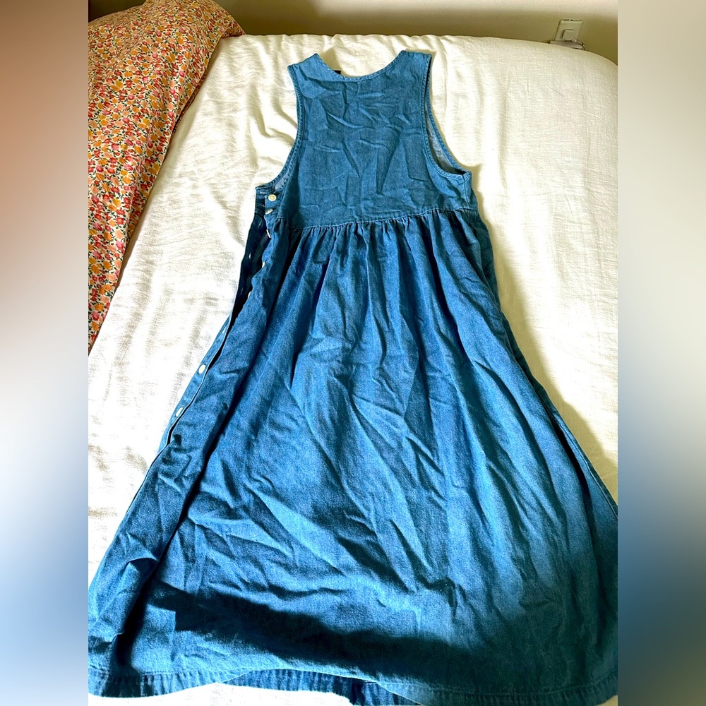 Vintage denim dress